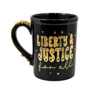 Gam's Glam Freedom & Justice Beaded Mug