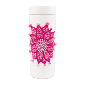 Gam's Glam Pink Petal Sparkle Tumbler